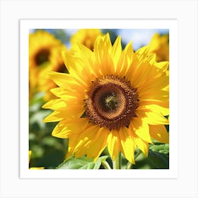 Sunflowers Art Print