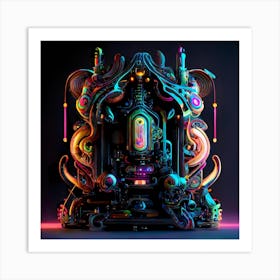 Futuristic Art Art Print