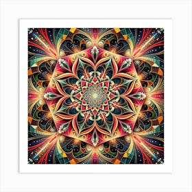 Mandala 102 Art Print