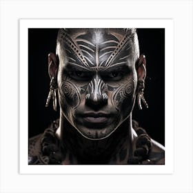 Tribal Man Art Print