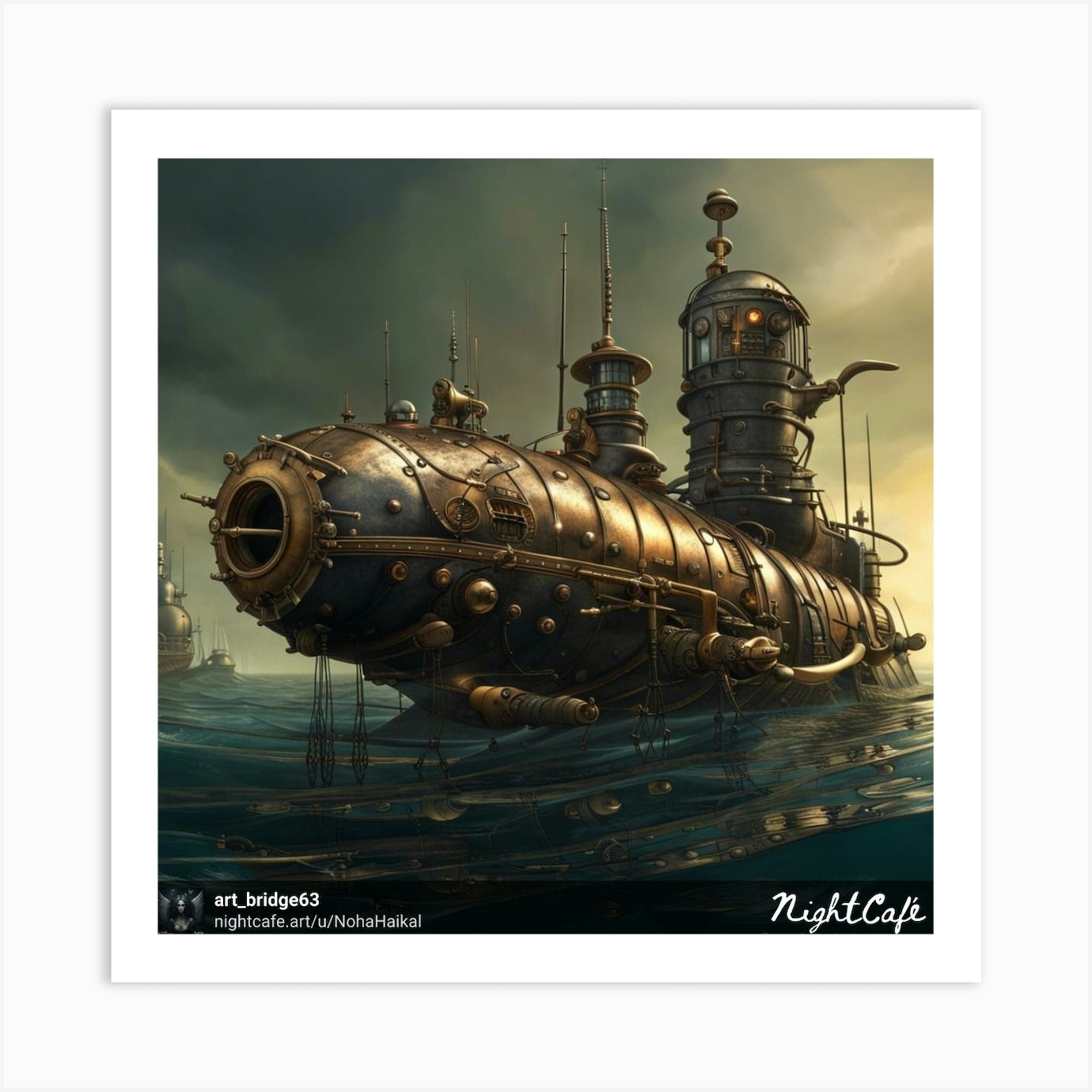 steampunk submarine