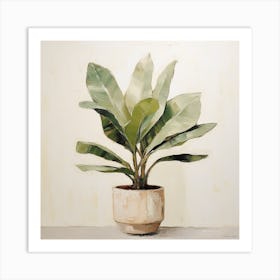 Banana Plant 1 Art Print