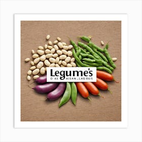 Legumes As A Logo (52) Art Print