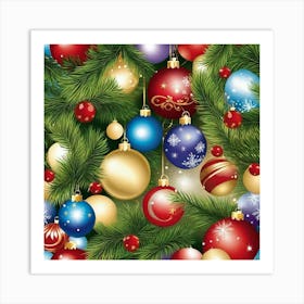 Christmas Tree 24 Art Print