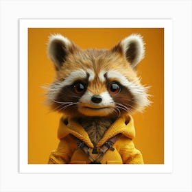 Rocket Raccoon Art Print