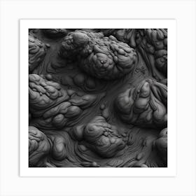 3d Texture Art Print