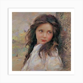 Little Girl 1 Art Print