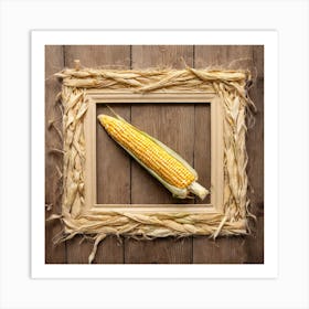 Corn In A Frame Art Print