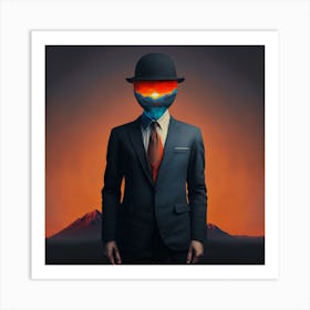 Man In A Suit 1 Art Print