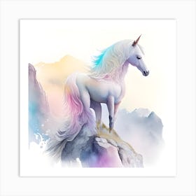 Beautiful Unicorn Art Print