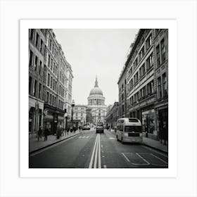 London Street Scene Art Print