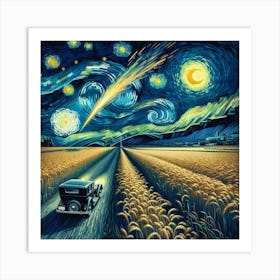 Starry Night 1 Art Print