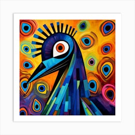 Peacock 1 Art Print