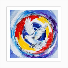 Dove Of Peace 1 Art Print