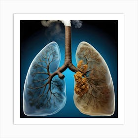 Lungs And Trees Art Print