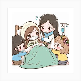 Taiwanese Family Art Print
