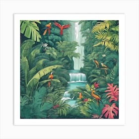 Tropical Paradise Art Print