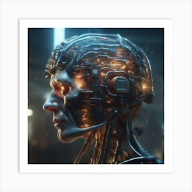 Cyborg 78 Art Print