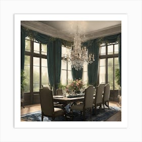 Dining Room Art Print