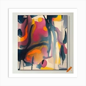 Abstract Painting 14 Art Print