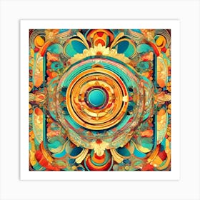 Psychedelic Art 2 Art Print