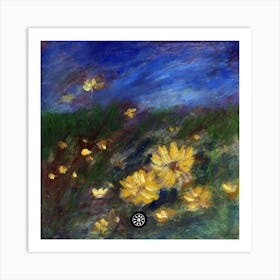 Yellow Flowers Art Print