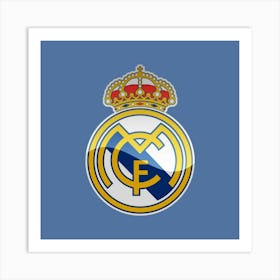 Real Madrid CF Logo Wall Art 23 Art Print