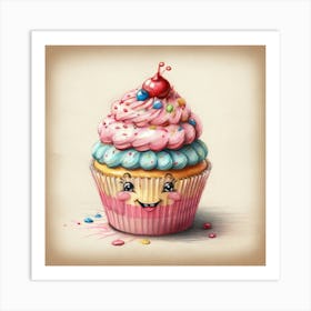 Cupcake 7 Art Print