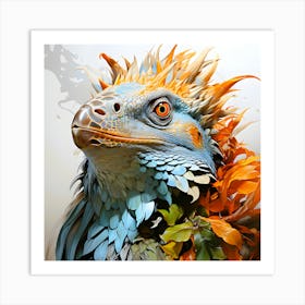 Iguana Art Print