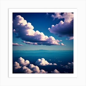 Clouds In The Sky Art Print