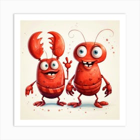 Red Lobsters Póster