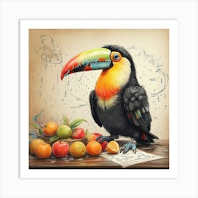 Toucan 64 Art Print