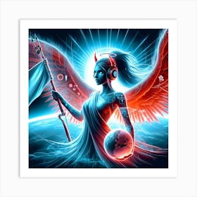 Angel Of The Universe Art Print