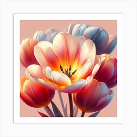 Tulips 2 Art Print