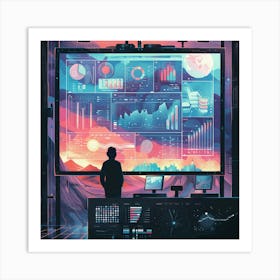 Futuristic Art Art Print