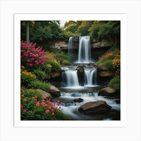 Waterfall 1 Art Print