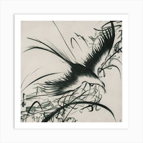 Bird In Flight 3 Art Print