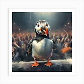 Puffin Art Print