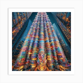 A Kaleidoscope of colors 2 Art Print