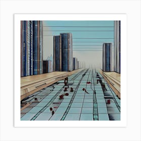 Metaphysical Futurism Art Print