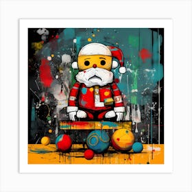 Santa Claus 10 Art Print