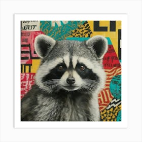 Raccoon 2 Art Print