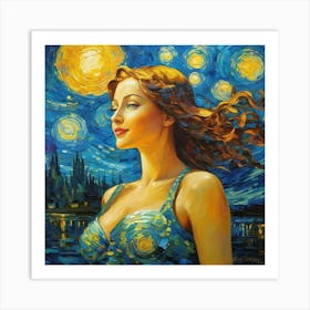 Starry Nightghh Art Print