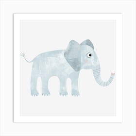 Baby Elephant Art Print