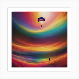 Dreaming Of A Rainbow Art Print