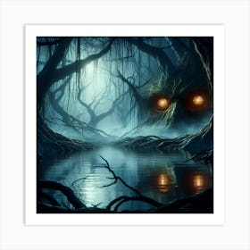 Dark Forest 31 Art Print