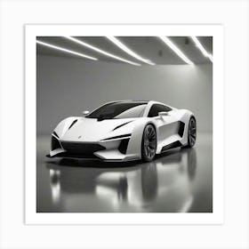 Lamborghini Concept Car 3 Art Print