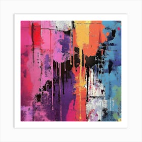 Graffiti Wall Art 1 Art Print