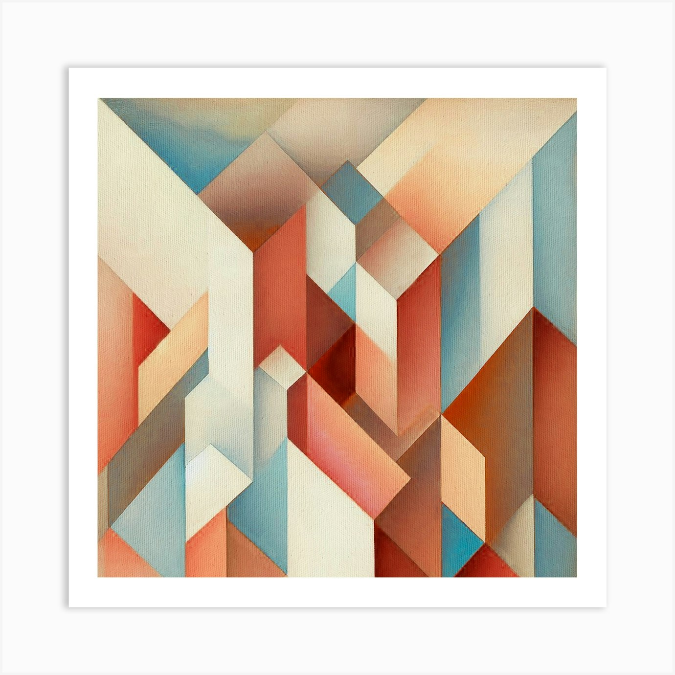 Solid Rods 01 Art Print by Fernando Vieira