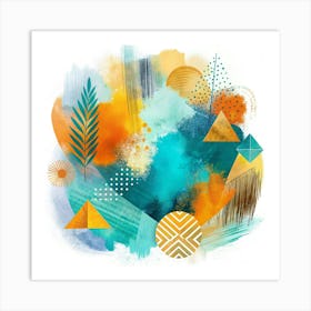 Abstract Painting 39 Art Print